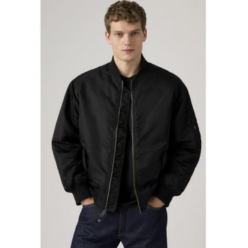 Jacheta bomber relaxed fit MA-1 - Negru