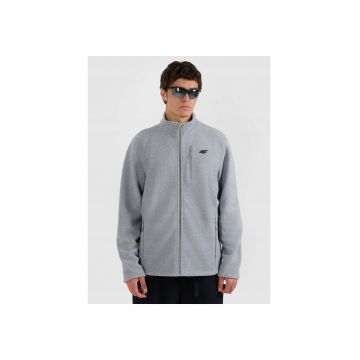 Jacheta sport barbati  gri - fleecedwqfq - Gri