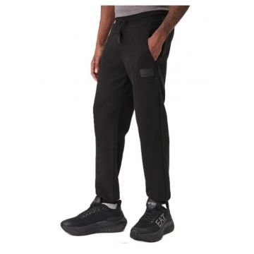 Pantaloni barbati  TRAIN LUX M PANTS CH CO PL - Bumbac - Negru - Negru