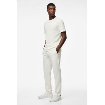 Pantaloni chino conici - Crem