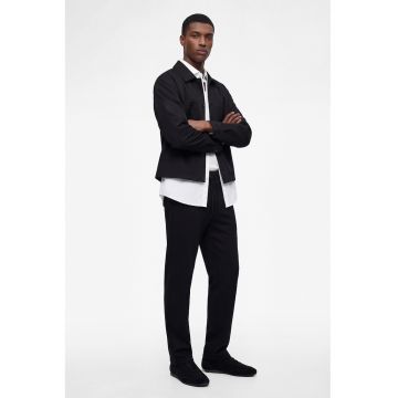 Pantaloni cu talie ajustabila - Negru