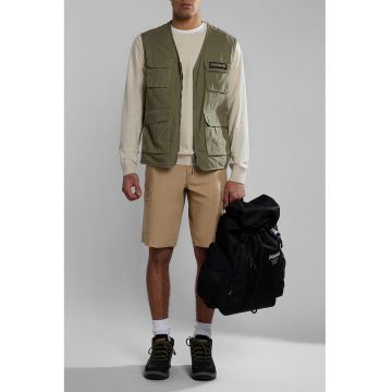 Pantaloni scurti cargo din amestec de bumbac Horton - Bej