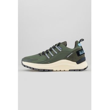 Pantofi sport impermeabili cu insertii din piele intoarsa Willet - Kaki