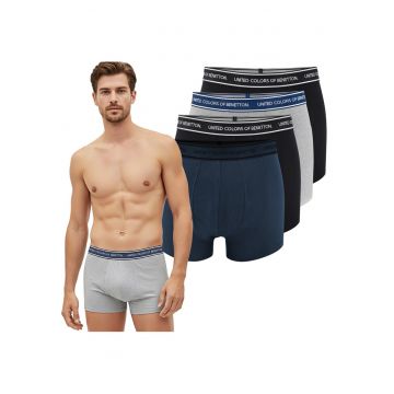 Set 4 Boxeri Barbati -  Bumbac - Multicolor