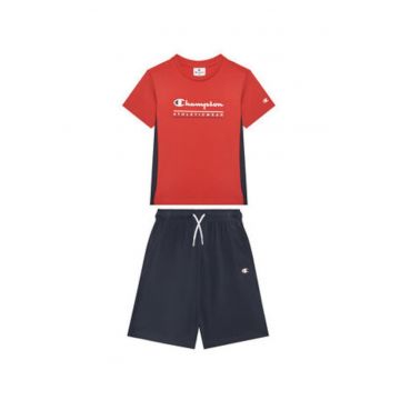 Trening lifestyle barbati -  306992 RS011 - bumbac - rosu