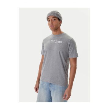 Tricou barbati  gri - bumbac