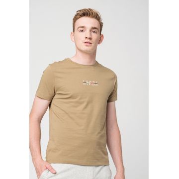 Tricou barbati  MW0MW24547_04 - Alb/Kaki