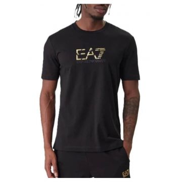 Tricou barbati  TRAIN PREMIUM LABEL M TEE SPECIAL LOGO - Bumbac - Negru - Negru