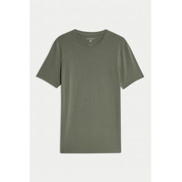 Tricou de pijama din amestec de modal - Kaki