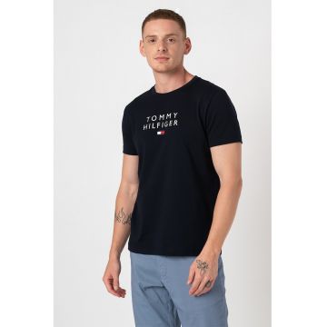 Tricou din bumbac organic cu imprimeu logo