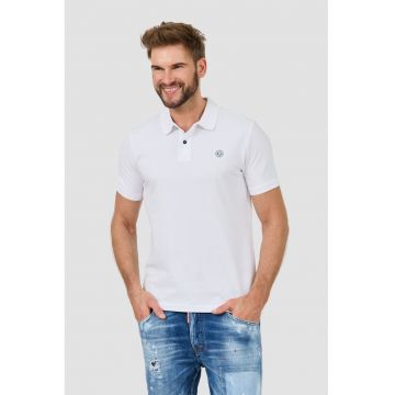 Tricou Polo  alb - 56754 - Alb