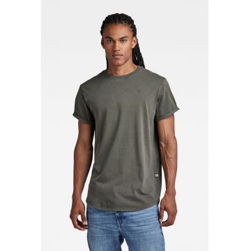 Tricou relaxed fit din bumbac organic Lash - Maro taupe