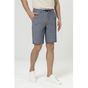 Bermude chino cu talie ajustabila - Gri inchis