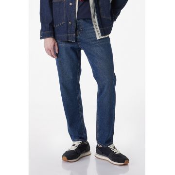 Blugi lejeri cu croiala dreapta - Albastru inchis