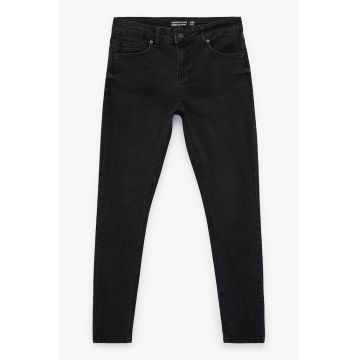 Blugi skinny Michael - Negru