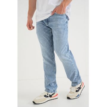 Blugi slim fit cu croiala dreapta Angels - Albastru pastel