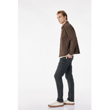 Blugi slim fit Premium - Albastru petrol