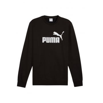 Bluza  ESS No.1 Logo Crew - negru - bumbac si poliester