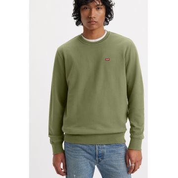 Bluza sport cu logo brodat New Original - Rosu/Verde aquamarin