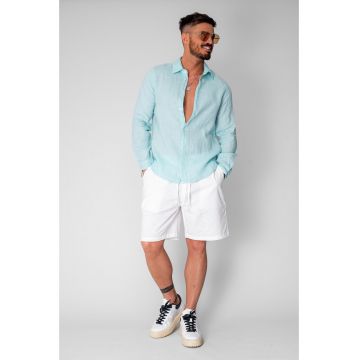 Camasa din 100% In Mint 20743 - Verde menta