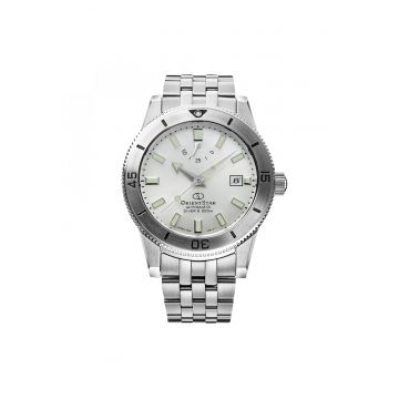 Ceas bărbați  automatic - 41mm - inox - rezistent la apă 10 atm