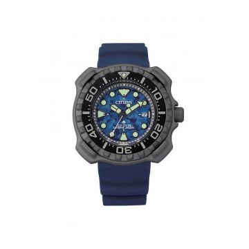 Ceas barbătească  Promaster Dive - quartz - titan - 46mm - curea cauciuc - rezistent la apă 20 atm