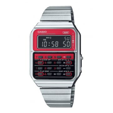 Ceas barbatesc  CA-500WE-4BEF Quartz Argintiu