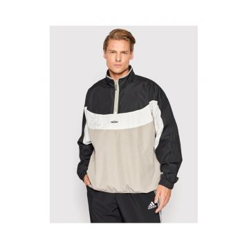 Hanorac barbati  bej si negru simplu