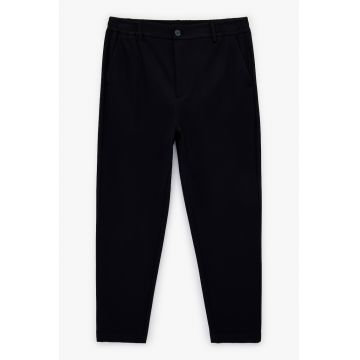 Pantaloni chino conici - Albastru ultramarin