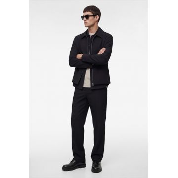 Pantaloni chino conici - Negru