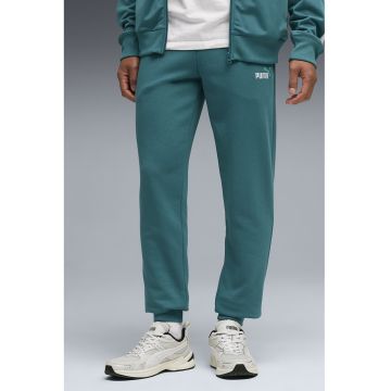 Pantaloni de trening cu logo ESS 2 - Verde/Verde persan