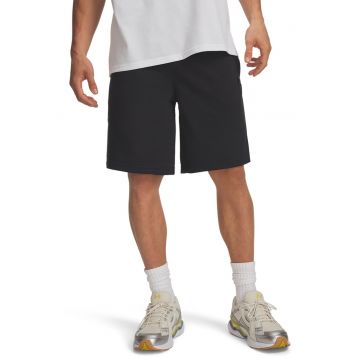 Pantaloni scurti din amestec de bumbac Rival - Negru