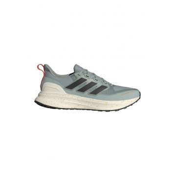 Pantofi Ultrarun 5 cu finisaj rezistent la apa - pentru alergare - Negru stins/Albastru glaciar