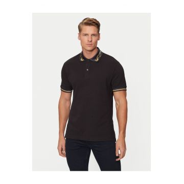 Tricou barbati  negru - bumbac -