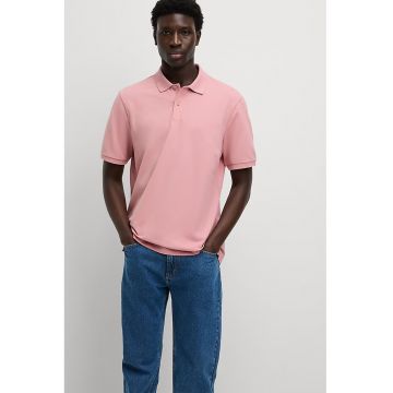 Tricou polo regular fit - Roz deschis