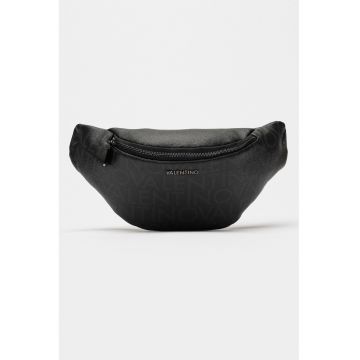 Borseta cu model monograma King - Negru