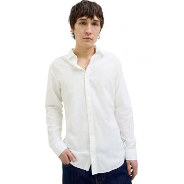 Camasa JACK &JONES Breeze Linen Blend 43042 - Alb