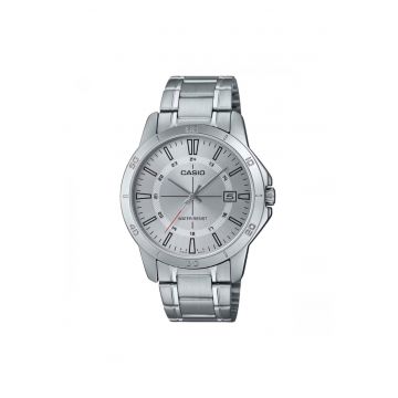 Ceas Barbati -  Collection MTP-V004D - Argintiu