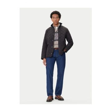 Geaca de tranzitie barbati  negru - fabricata din materiale de calitate