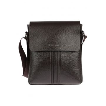 Geanta de umar Harper -  26 x 22x 5.5 cm - Maro