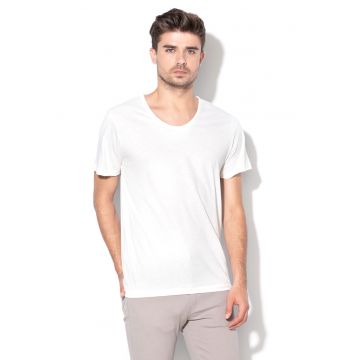 Jack&Jones - Tricou regular fit Herman - Alb