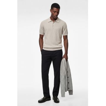 Pantaloni chino conici - Albastru ultramarin