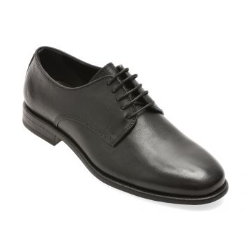 Pantofi eleganti EPICA negri, X271, din piele naturala