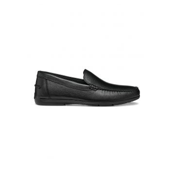 Pantofi loafer din piele - Negru