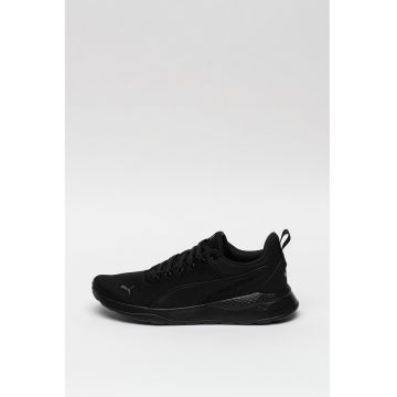 Pantofi sport Anzarun Lite din plasa cu garnituri din piele ecologica - Negru