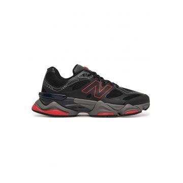Pantofi sport barbati  piele ecologica - Negru