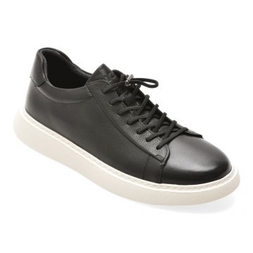 Pantofi sport EPICA negri, 2205, din piele naturala