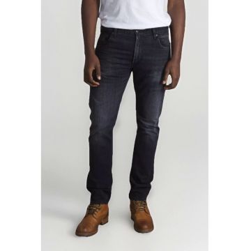 Rider - Blugi slim fit cu talie medie - Negru