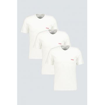 Set de tricouri de casa - 3 piese - Alb optic