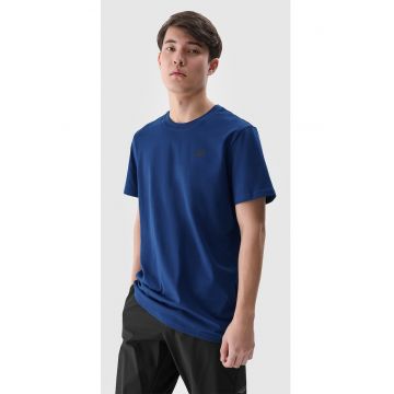 Tricou  Bumbac 100% Barbati - Bleumarin - Croiala Regular - Albastru